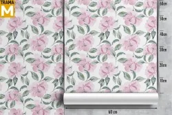 Modern Nature Flowers Wallpaper