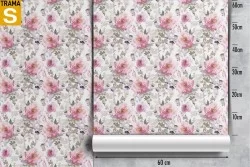 Carta da Parati Design e Stili Flora e Fauna Fiori Moderna Natura