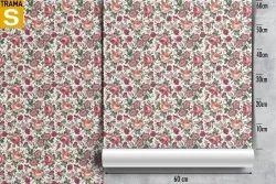 Carta da Parati Design e Stili Flora e Fauna Fiori Natura Vintage