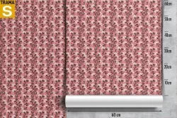 Carta da Parati Design e Stili Flora e Fauna Fiori Natura Stilizzata