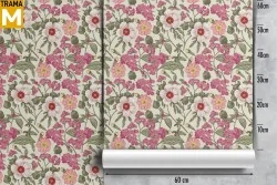 Vintage Nature Flowers Wallpaper