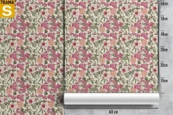 Wallpaper Design and Styles Flora and Fauna Flowers Nature Vintage