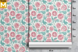 Carta da Parati Fiori Natura Vintage