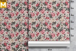 Vintage Nature Flowers Wallpaper