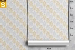 Carta da Parati Design e Stili Flora e Fauna Fiori Natura Stilizzata