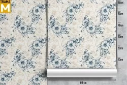 Vintage Nature Flowers Wallpaper