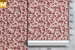 Vintage Nature Flowers Wallpaper