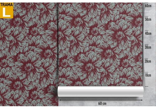 Carta da Parati fiori vintage natura pattern. 2