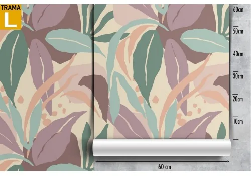 Modern nature leaves pattern wallpaper. 2