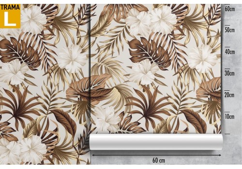 Vintage nature leaves wallpaper pattern. 2