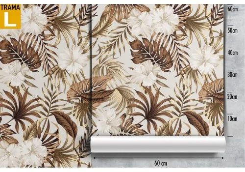 Vintage nature leaves wallpaper pattern. 2
