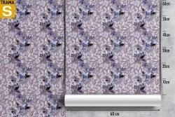 Wallpaper Design and Styles Flora and Fauna Leaves Modern Nature