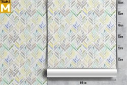 Stylized Nature Leaves Wallpaper