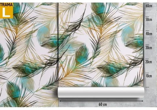 Wallpaper with stylized leaves nature modern design. 2