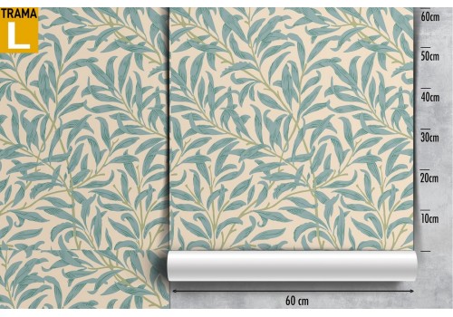 Wallpaper stylized leaves nature pattern. 2