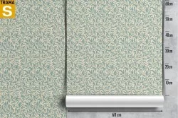 Flora and Fauna Wallpaper Design and Styles Stylized Nature Leaves Vintage