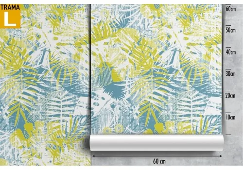 Abstract tropical leaves modern nature wallpaper. 2