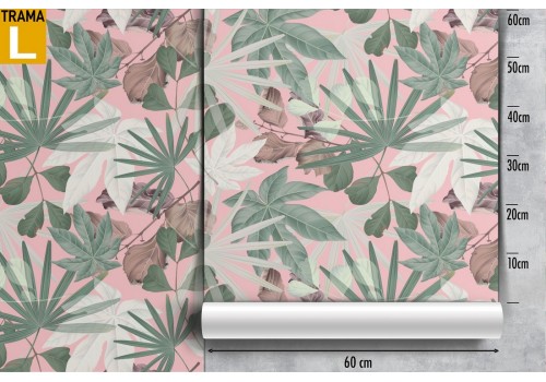 Tropical leaves abstract nature wallpaper. 2