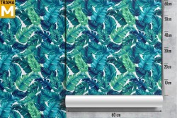 Tropical Modern Leaves Wallpaper