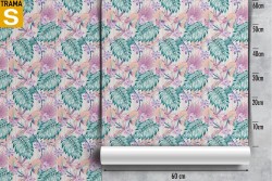 Wallpaper Design and Styles Flora and Fauna Modern Tropical Nature Leaves