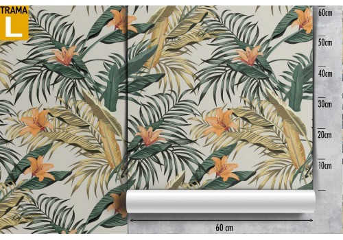 Tropical leaves wallpaper nature pattern. 2