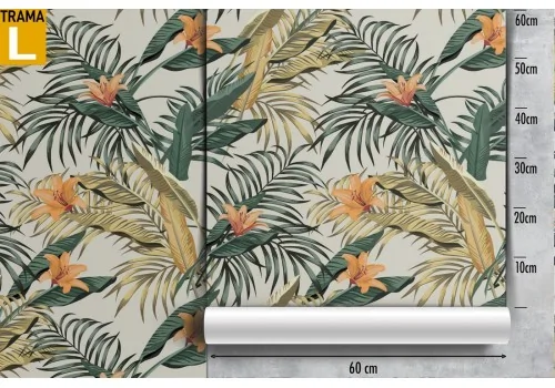 Tropical leaves wallpaper nature pattern. 2