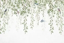 Wallpaper Design and Styles Flora and Fauna Animals Leaves Nature