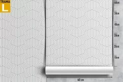 Modern design geometric lines wallpaper.