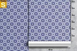 Carta da Parati Design e Stili Superfici e Texture Geometrica Mattonelle Vintage