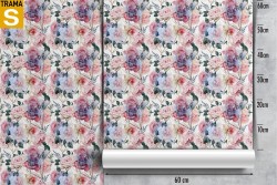 Wallpaper Design and Styles Flora and Fauna Modern Flowers Nature