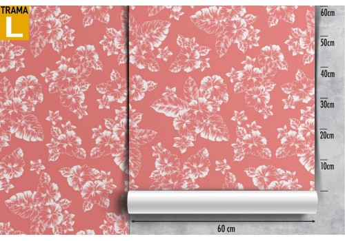 Nature wallpaper pink flowers pattern. 2