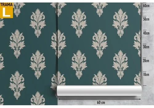 Vintage damask wallpaper pattern. 2