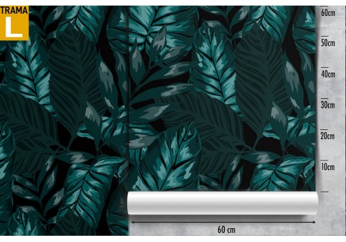 Tropical leaves pattern wallpaper. 2