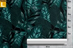 Tropical leaves pattern wallpaper.