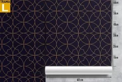 Carta da Parati pattern geometrico art déco.