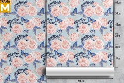 Vintage Nature Flowers Wallpaper