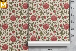 Vintage Nature Flowers Wallpaper