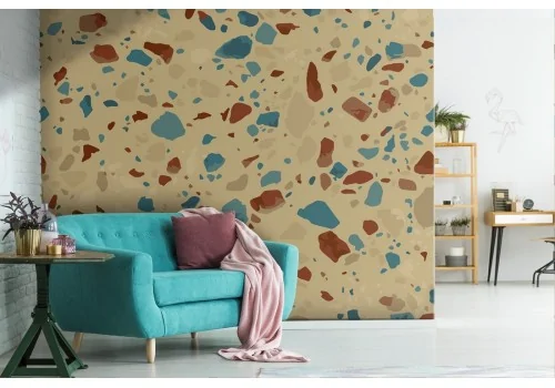 Vintage marble surface wallpaper pattern.