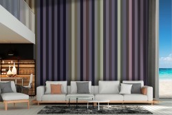 1950's purple striped wallpaper