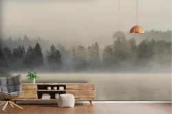 Carta da Parati Fiumi Cascate Laghi Foreste e Alberi