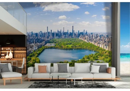 New York City Central Park photo wallpaper