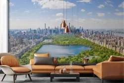 New York City Central Park photo wallpaper