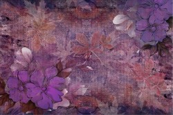 Wallpaper Design and Styles Abstract Flora and Fauna Flowers Leaves Nature