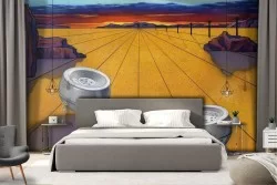 Modern Paintings and Watercolors Wallpaper