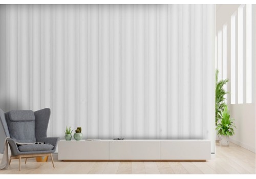 White and Grey Striped Wallpaper