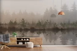 Wallpaper Rivers Waterfalls Lakes Forests and Trees