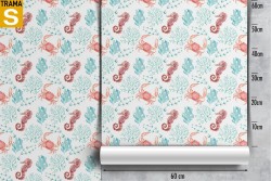 Children's Wallpaper Animals Birds Decorations and Patterns
