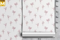 Carta da Parati Decorazioni e Pattern Principesse e ballerine