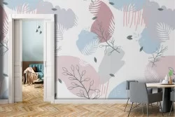 Modern abstract wallpaper decoration.