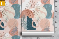 Modern abstract wallpaper decoration.